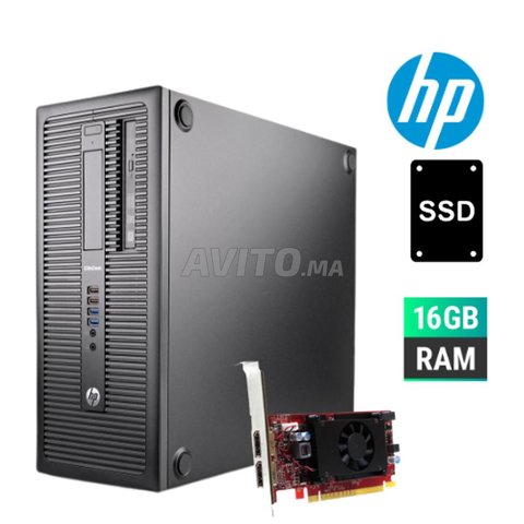 HP EliteDesk 800 G1 i5 16 GB Ram GT 720 1G