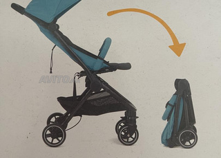 عربة أطفال مدمجة مع حقيبة نقل