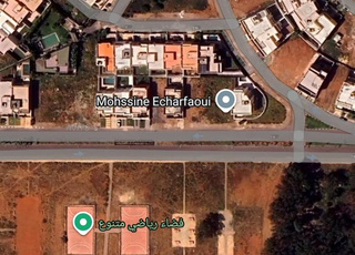 Terrain zone villa à 5min de Mehdia Kénitra