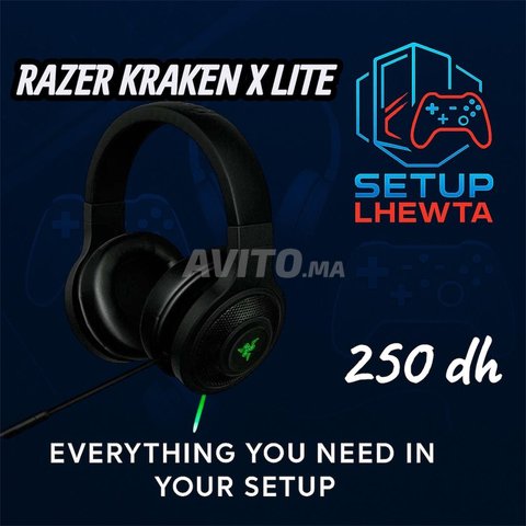 خوذة Razer Kraken X Lite