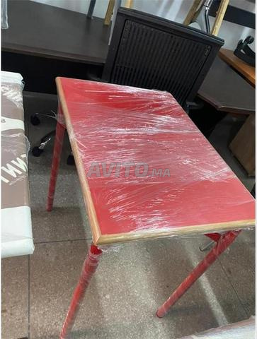 Mobilier scolaire chaise iso table Indvdeuil et pupitre - 2