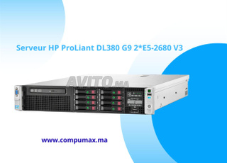 Serveur HP ProLiant DL380 G9 2* 32 Gb 2*600Gb SAS