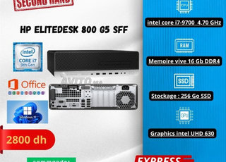 HP ELITEDESK 800 G5 core i7 9eme Gen
