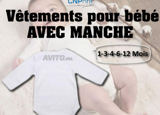 Vêtements pour bébé avec Manche