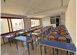 Mobilier scolaire Chaise Iso Table individuelle et Pupitre