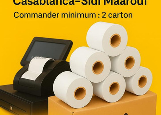 Rouleaux thermiques 80×75 mm – Qualité Premium