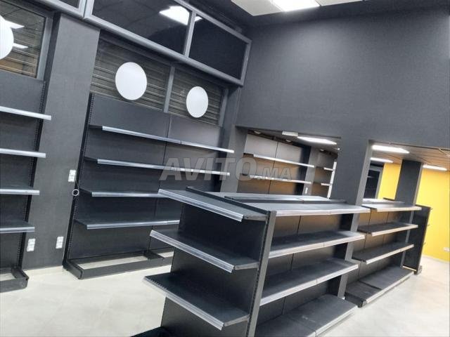 أرفف سوبر ماركت Rayonnage super marché رفوف السوبر ماركت N M