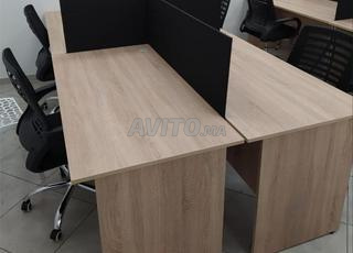 Bureau Open Space avec Cloisons Amovibles