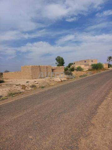 À vendre terrain avec une maison de terre de 960m2