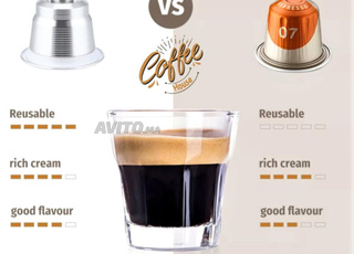 كبسولة قهوة نسبريسو قابلة لإعادة التعبئة