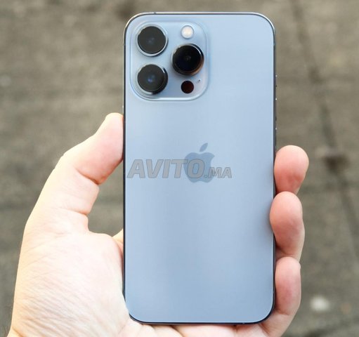 ايفون 13 برو أزرق كامل تجاوز واي فاي كالجديد