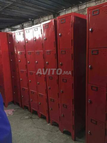 خزانة ملابس معدنية | Armoire vestiaire métallique