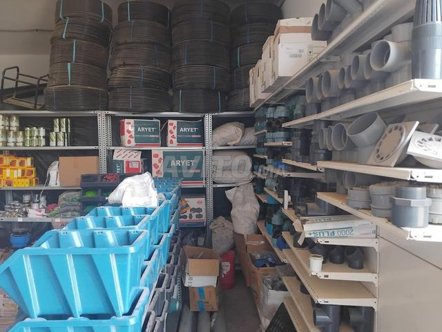 تصفية شاملة لمحل المواد الفلاحية وأدوات السقي –