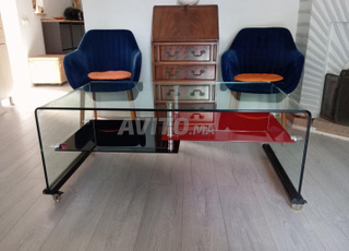 Table basse en verre trempé