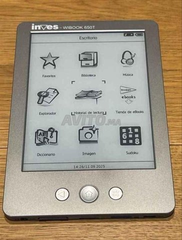 قارئ إلكتروني Inves Wibook 650T - قارئ كتب