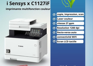 Imprimante multifonction couleur comme neuf