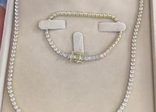 Collier et bracelet raffinés pour femmes