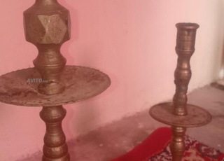 Grande et petite haska en laiton pur