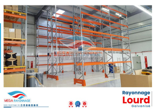 Rack à palettes – Installation clé en main