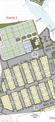 A vendre terrains à lotissement Lotidar El Hasnaoui avec deux façades