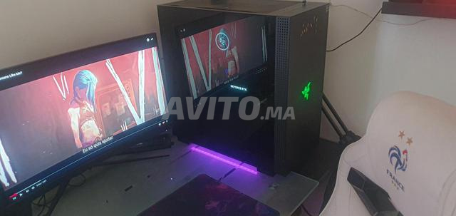 جهاز كمبيوتر قيمنق فائق بالإضافة إلى مونتاج قيمنق وكرسي قيمنق