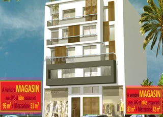 Magasins P à vendre à Ain Sebaa, près 2M City-Club