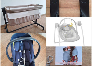 🍼Lit bébé cododo - Siège auto Cybex - Adaptateurs