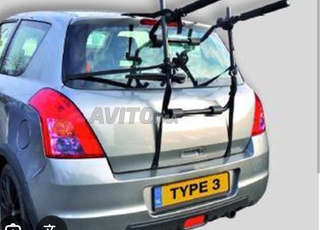Support metallique Porte vélo pour voiture