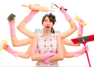 Personnel de maison qualifié