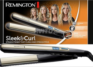 مملس الشعر ريمنجتون 2 في 1 لتمليس وتجعيد الشعر ريف S6500