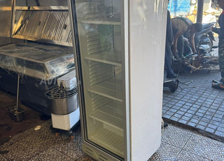 Présentoir boissons réfrigéré vitré