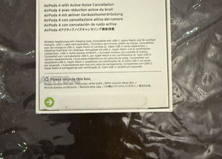 Airpods 4 neuf sous blister av facture