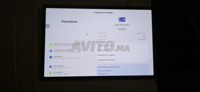 Samsung tab s10 plus 12go 256 go avec cover - 2
