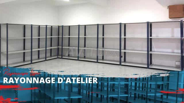 Rayonnage léger multi-usage – Ateliers & bureaux