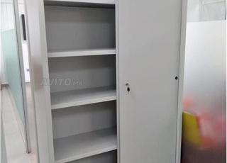 خزانة عالية Marcadet بيج 120x200 سم