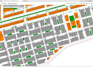 Terrain de 2,5 Façade à Alliance Mahdia Tranche 2