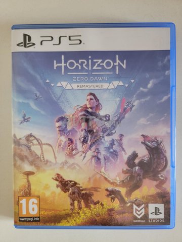 Jeux PS5 Horizon Zero Dawn remastered PS5