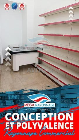 Rayonnage magasin Installation partout au Maroc