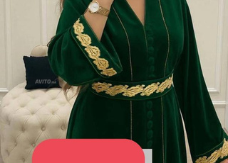 Caftan royal de haute qualité avec couleurs et livraison gratuite