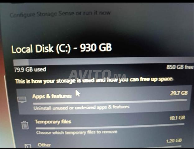 Ordinateur azuz pro 12RAM 7i 4genrs