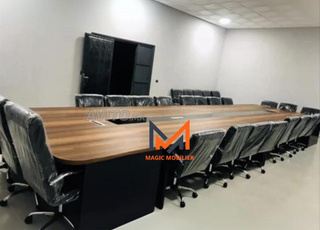 Table de réunion rectangulaire en Bois