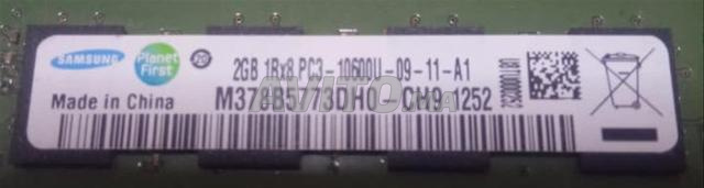 RAM DDR3 2Go 1333MHz Single Rank à vendre - 2
