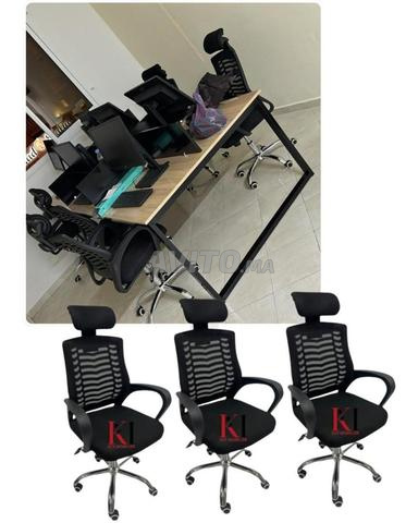 bureau multiplaces avec caisson mobilee de meknès