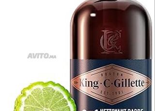 Gillette King C Nettoyant 3-en-1 Barbe Visage Chev