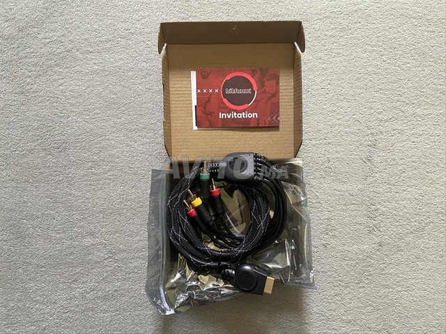 Cable vidéo pour PS2 et PS3