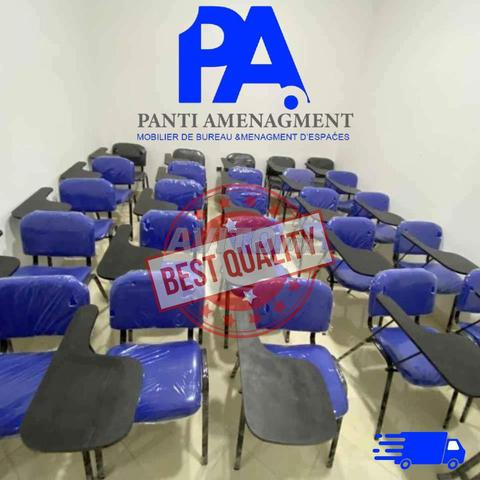 Chaise ISO avec écritoire/confortable