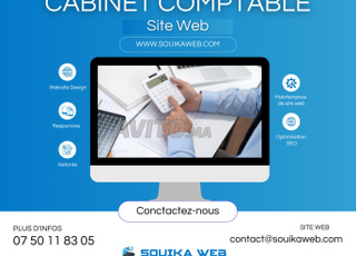 Site web pour Cabinet Comptable souika web