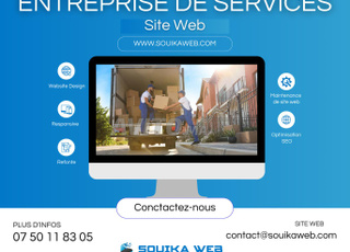 Site web pour Entreprise de Services