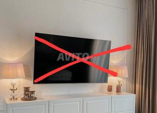 Meuble TV IKEA BESTA blanc