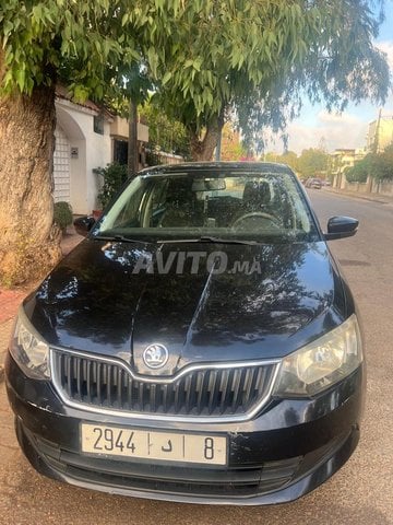 سكودا فابيا بنزين يدوية 2016 في الدار البيضاء